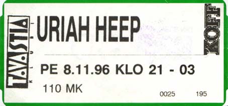 Tavastia 1996